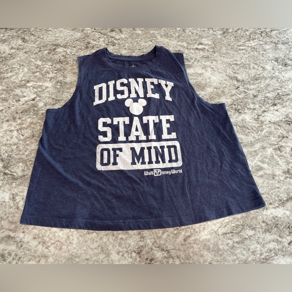 Disney State of Mind cropped tank top size medium